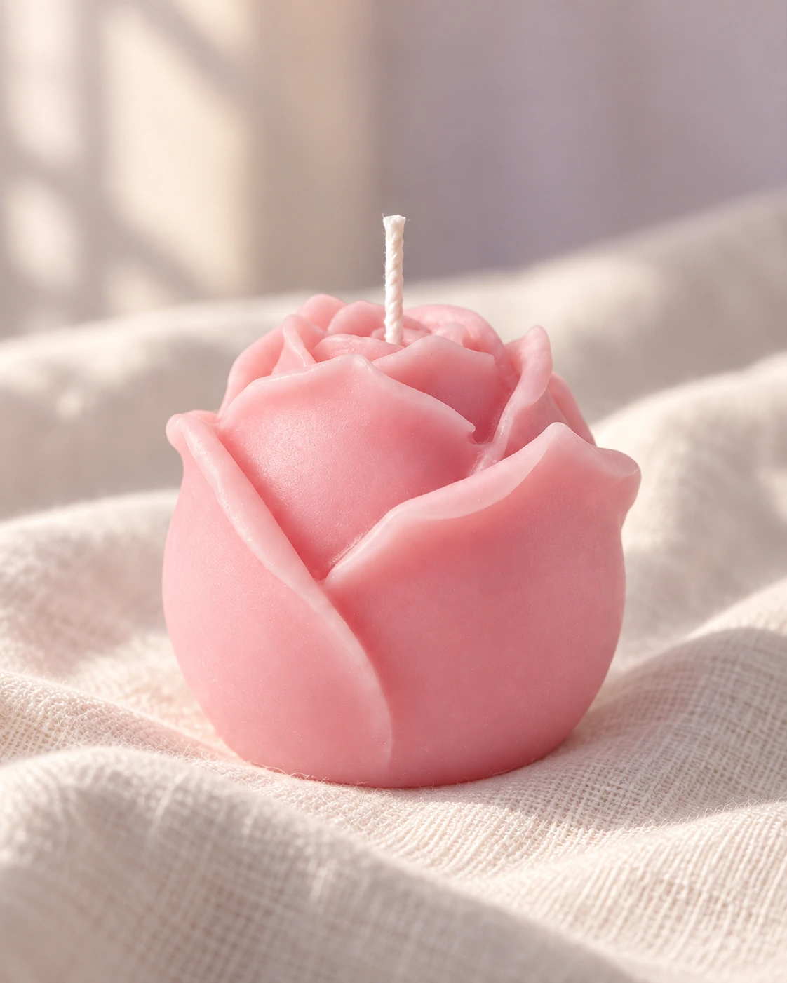 Vela Rosa rosada, detalle de sus pétalos